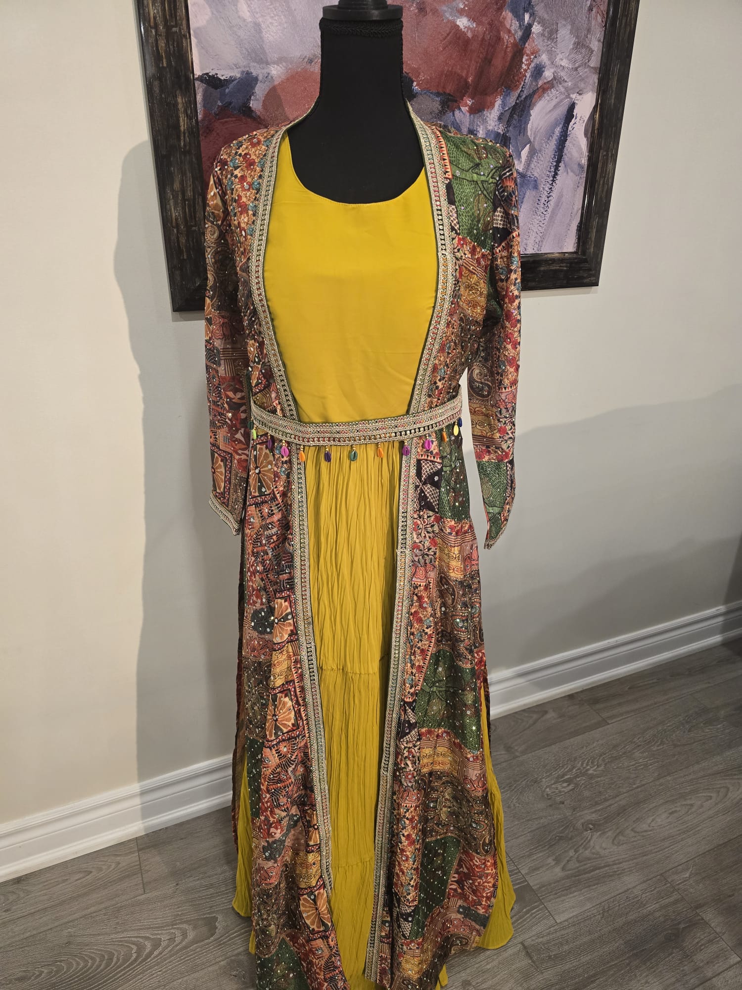 Jaipuri print suit with traditional Rajasthani motifs – Aarya Collection, Ajax